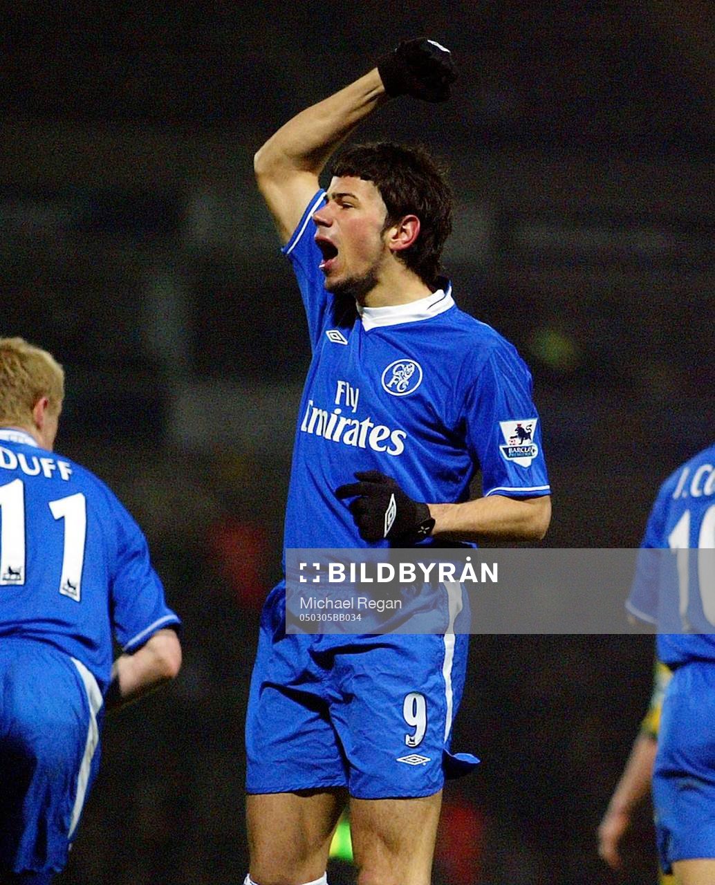  Mateja Kezman, Chelsea (Jubel) 