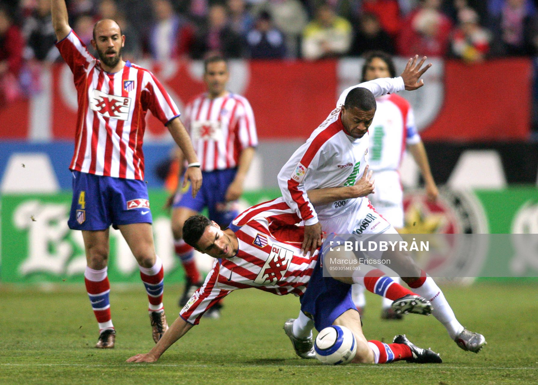 Pablo, Atletico och Julio Baptista, Sevilla i närkamp