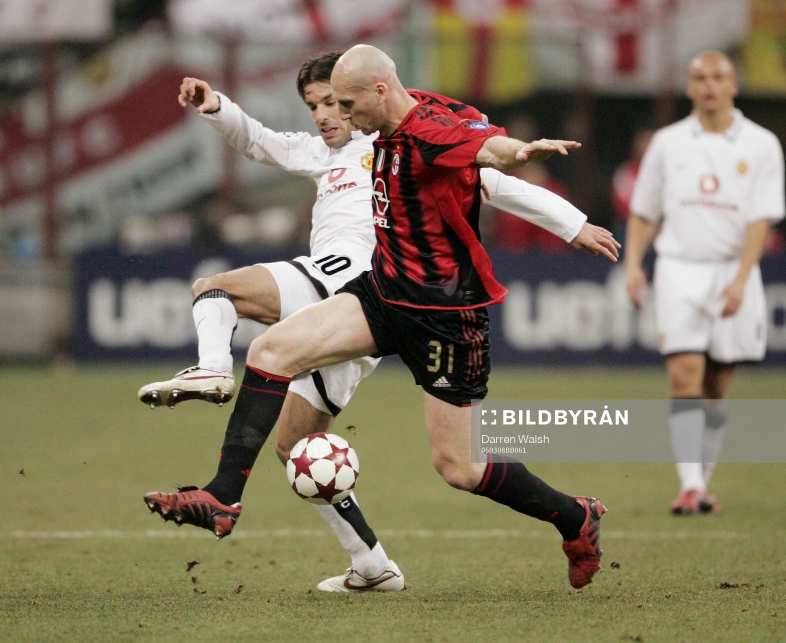 Ruud van Nistelrooy, Manchester och Jaap Stam, Milan