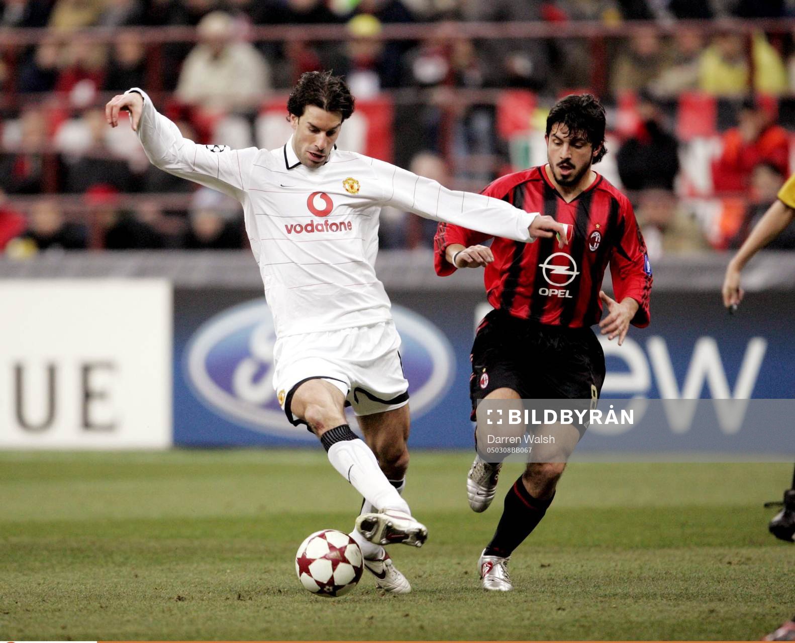 Ruud van Nistelrooy, Manchester och Gennaro Gattuso, Milan