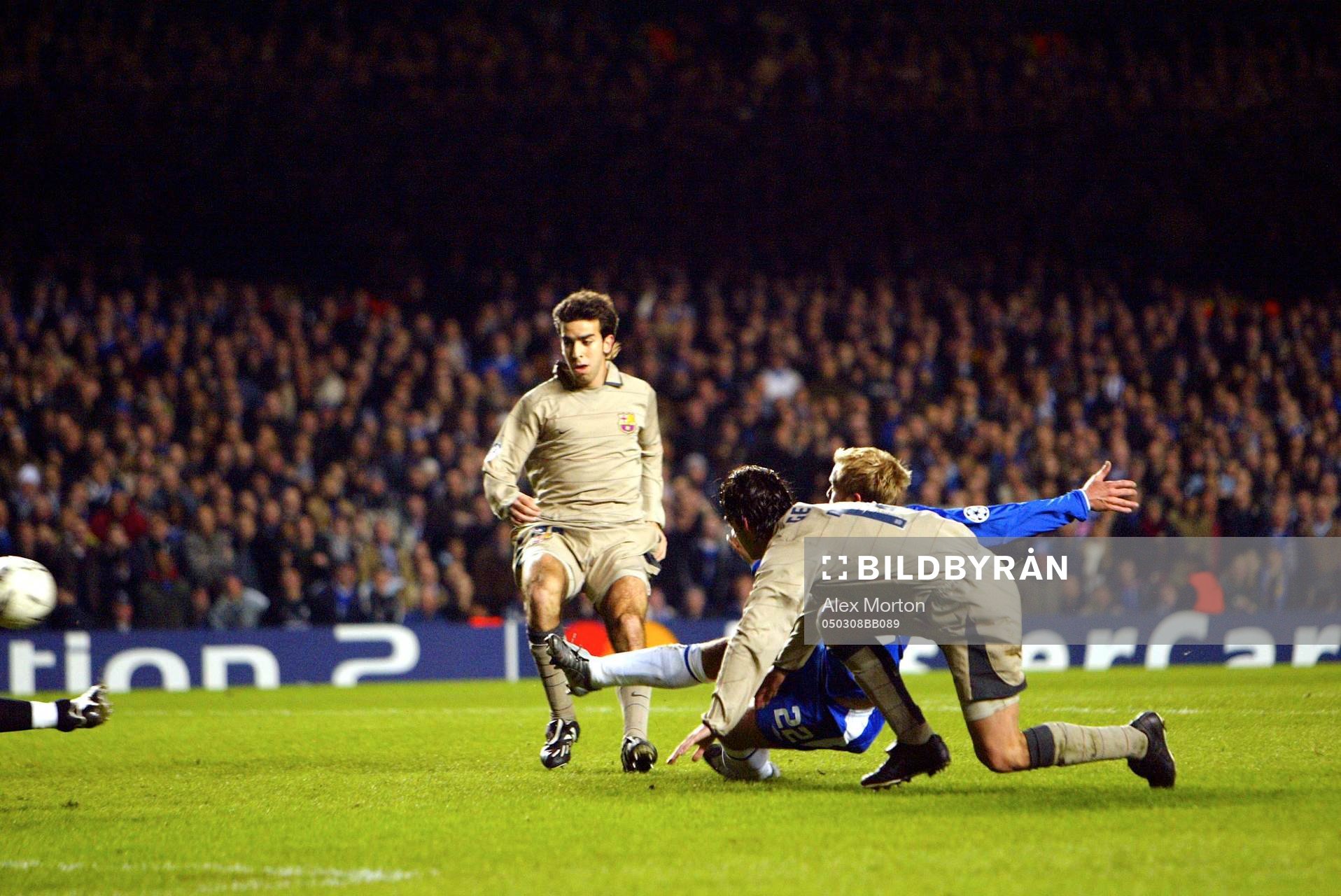 Fotboll, Champions League, Chelsea v Barcelona