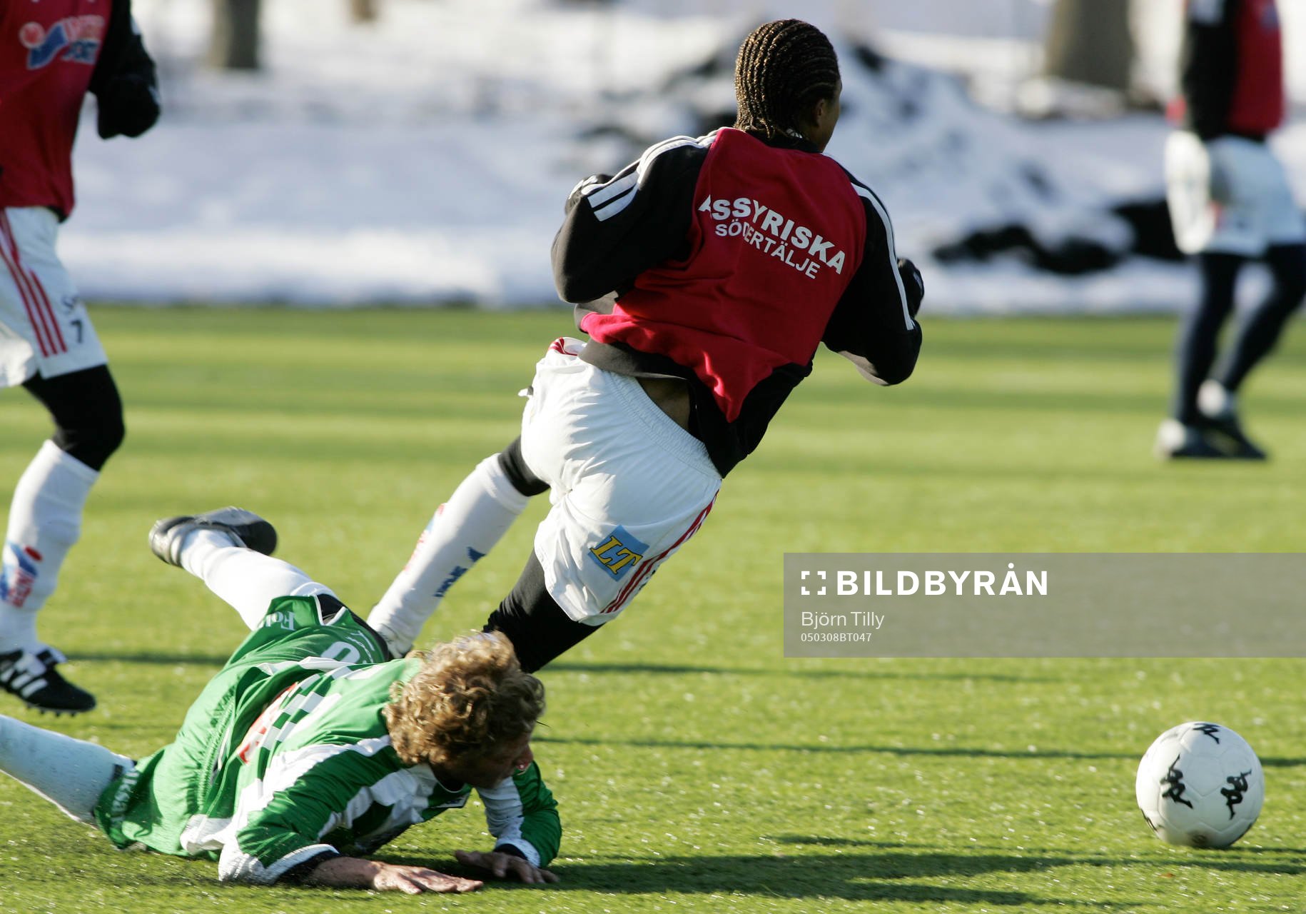 Erik Johansson, Hammarby och Charles Sampson, Assyriska