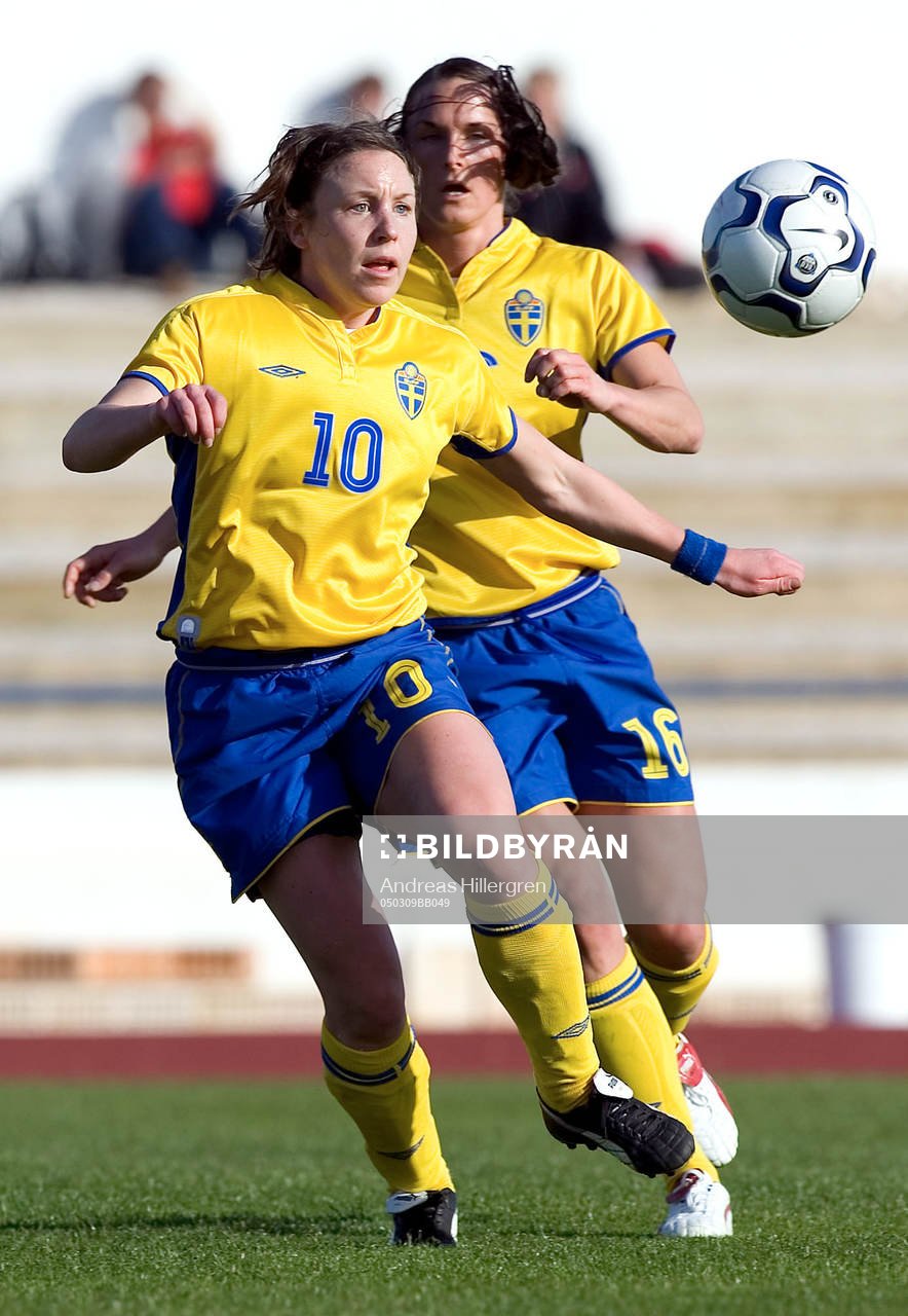 Hanna Ljungberg och Salina Olsson