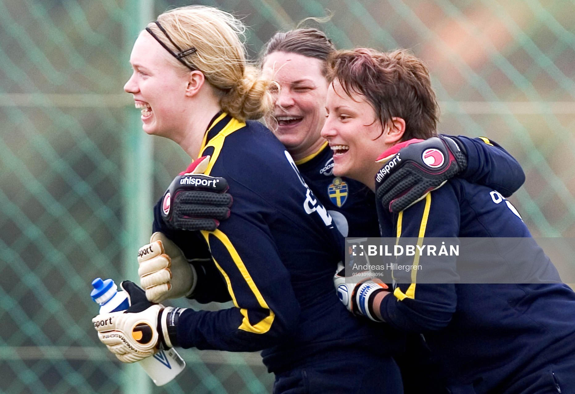 Hedvig Lindahl, Caroline Jönsson och Sofia Lundgren