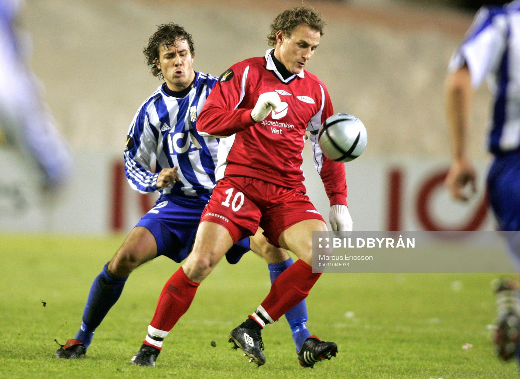 Karl Svensson, Göteborg och Bengt Seternes, Brann