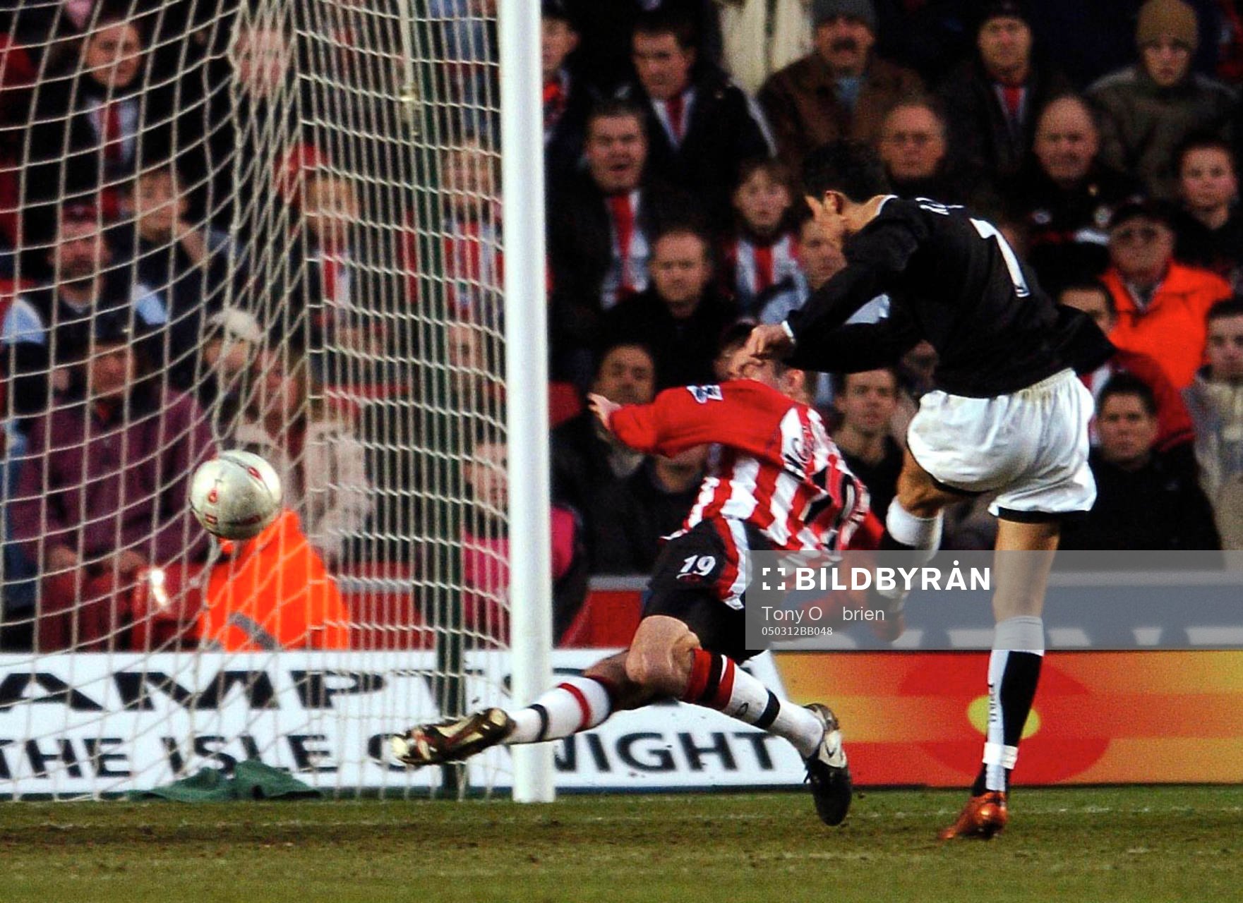 Manchester United's Cristiano Ronaldo gör 0-2