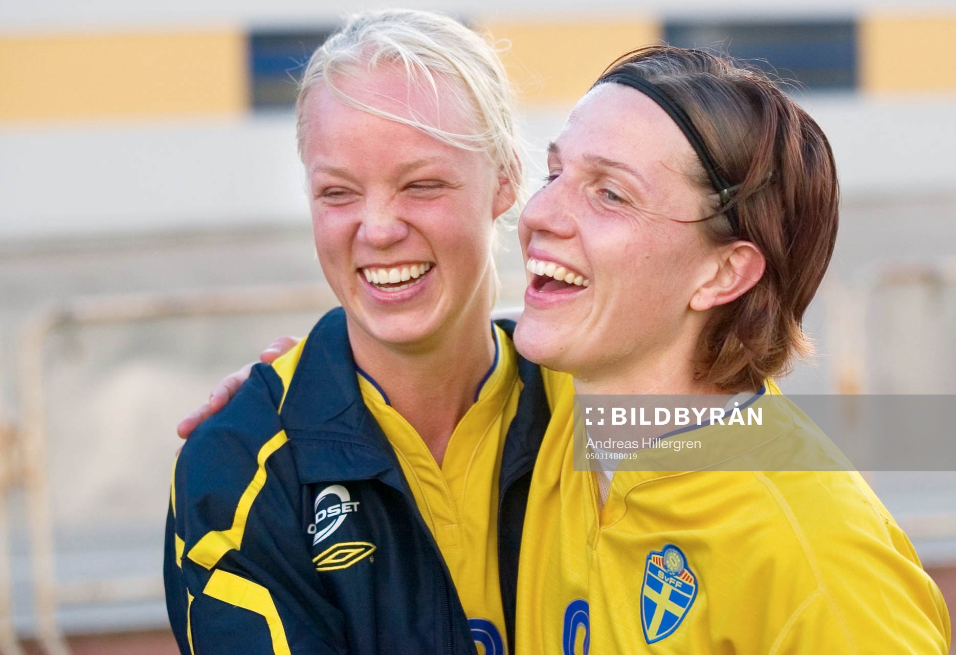 Caroline Seger och Malin Andersson