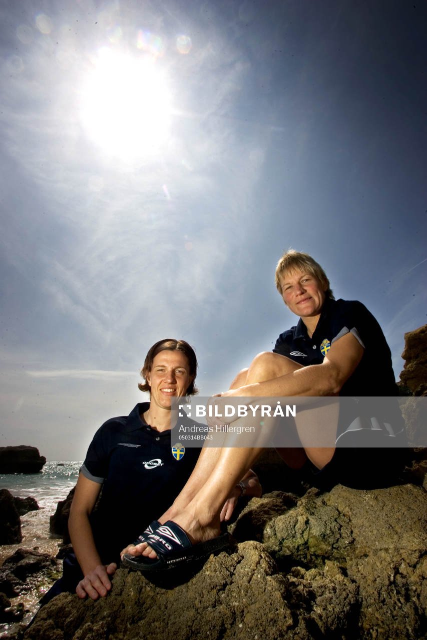 Kicki Bengtsson och Malin Andersson