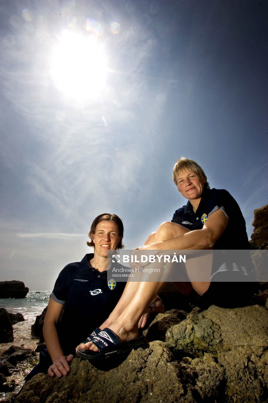 Kicki Bengtsson och Malin Andersson