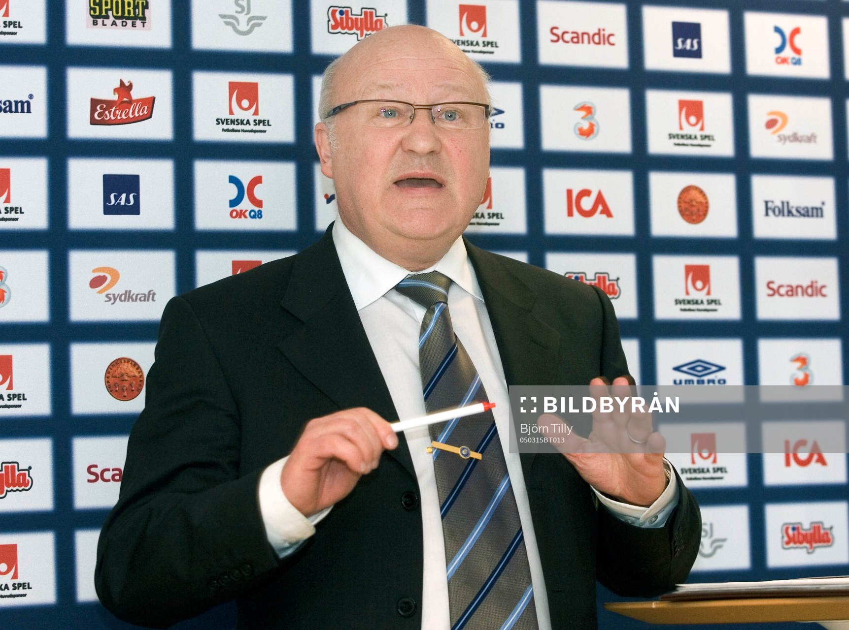 Lars-Åke Lagrell, ordförande, Svenska Fotbollförbundet