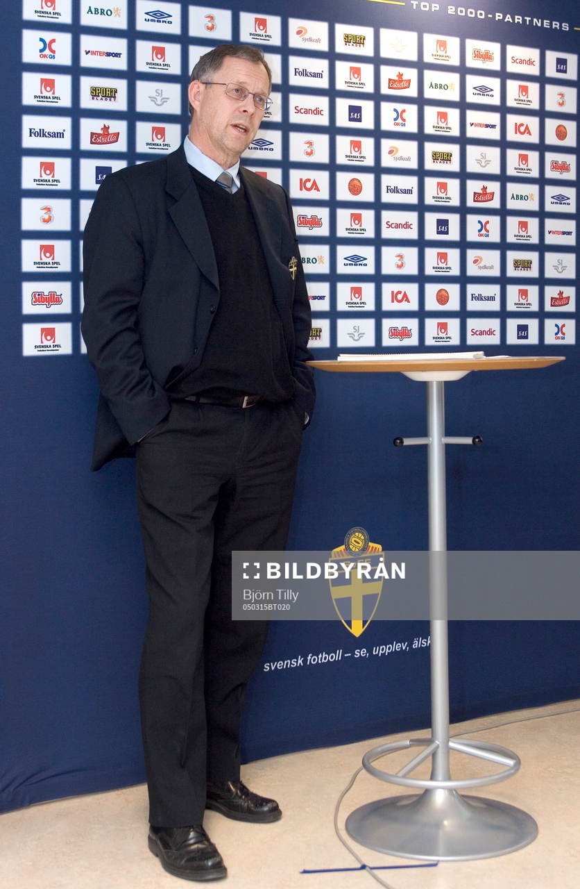 Lars Lagerbäck, förbundskapten, A-landslaget