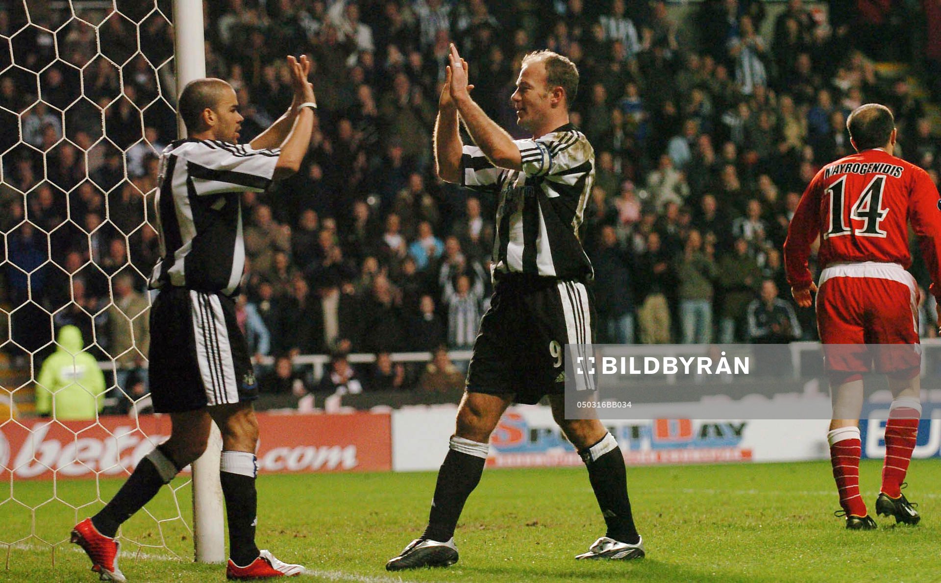 Alan Shearer, jubel