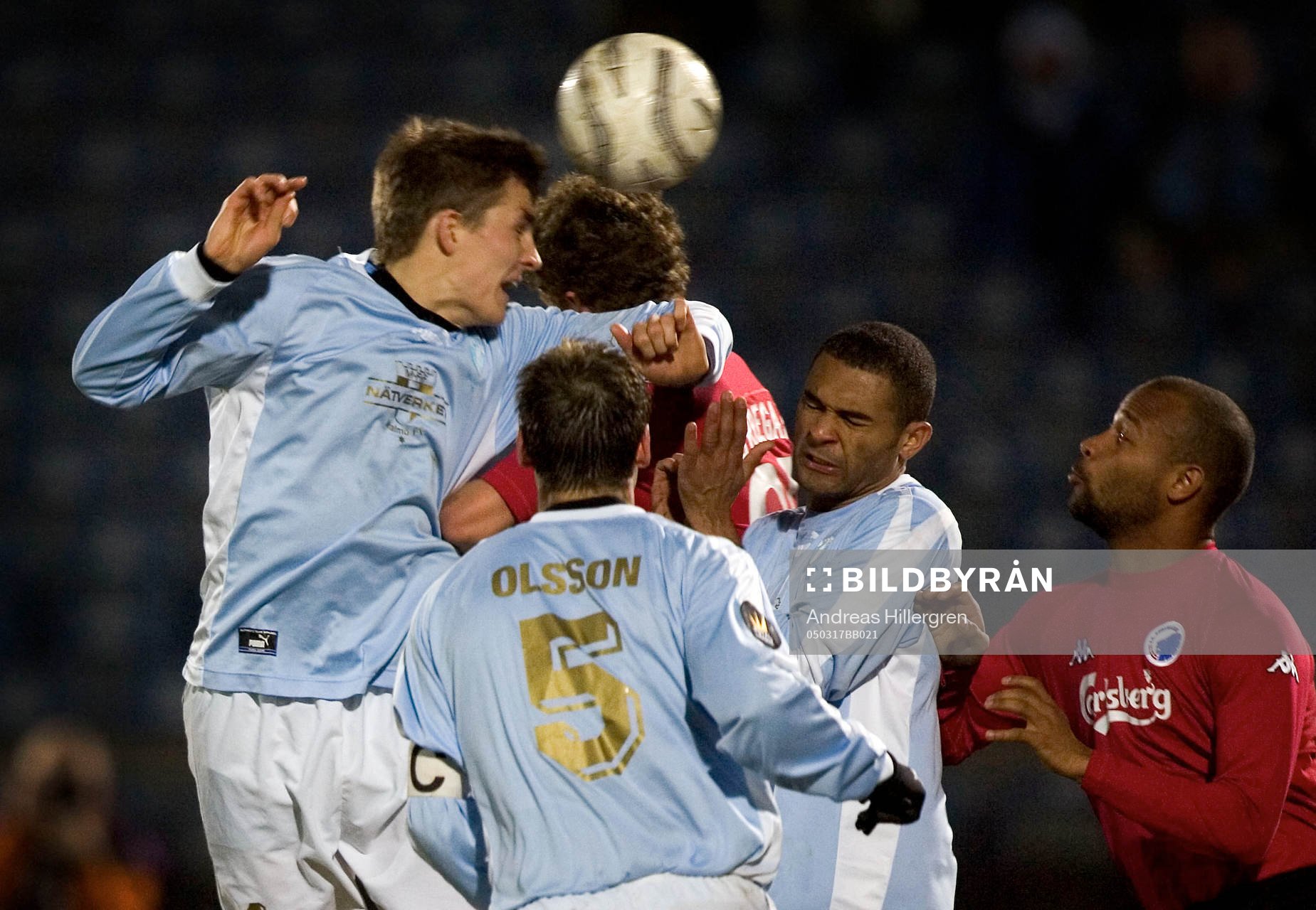 Afonso Alves, Peter Abelsson, Thomas Olsson och Christian