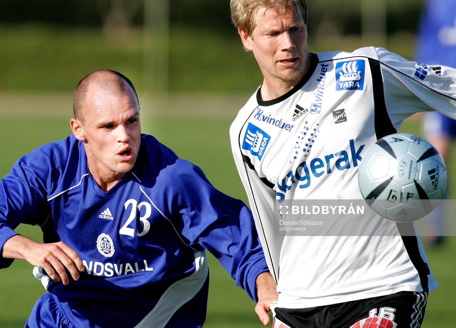 Fotboll, Träningsläger, Sundsvall - ODD Greenland, Peter