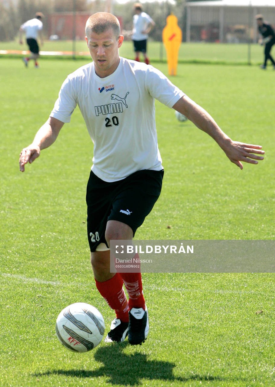 Fotboll, Träningsläger Cypern, Robert Stoltz, Kalmar FF