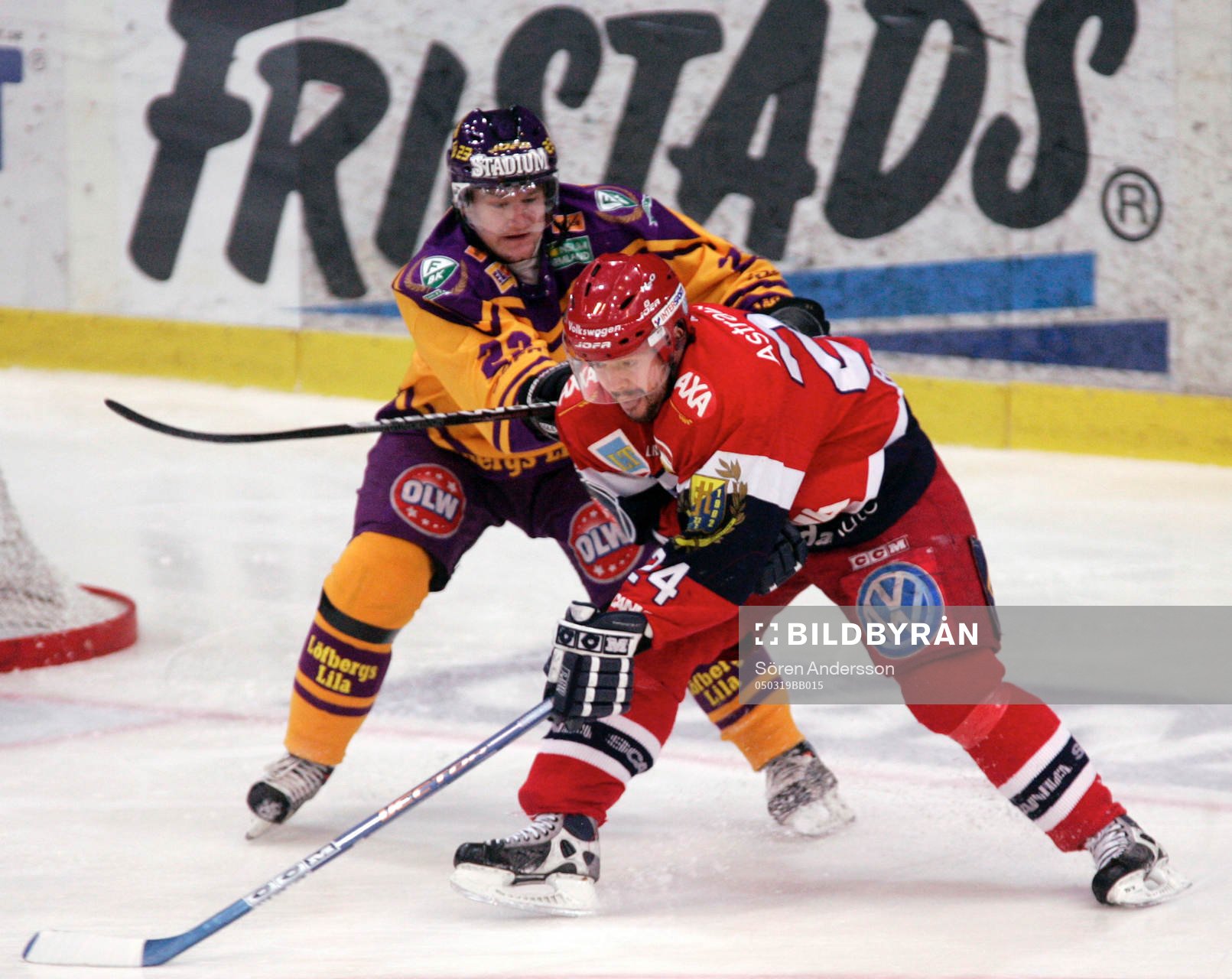 Jörgen Bemström, Södertälje och  Mats Trygg, Färjestad