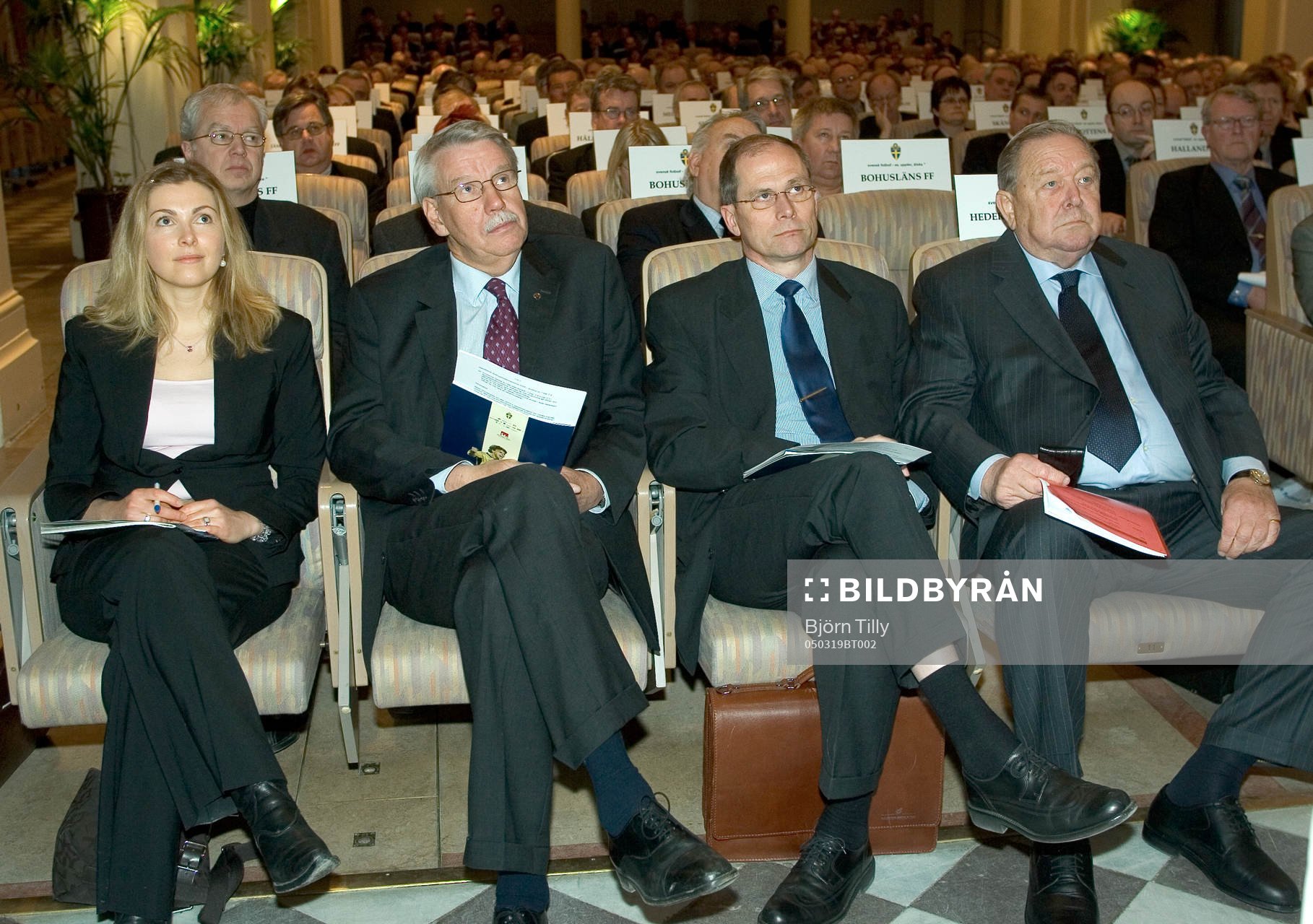 Karin Mattsson, vice ordförande RF, Gunnar Larsson,