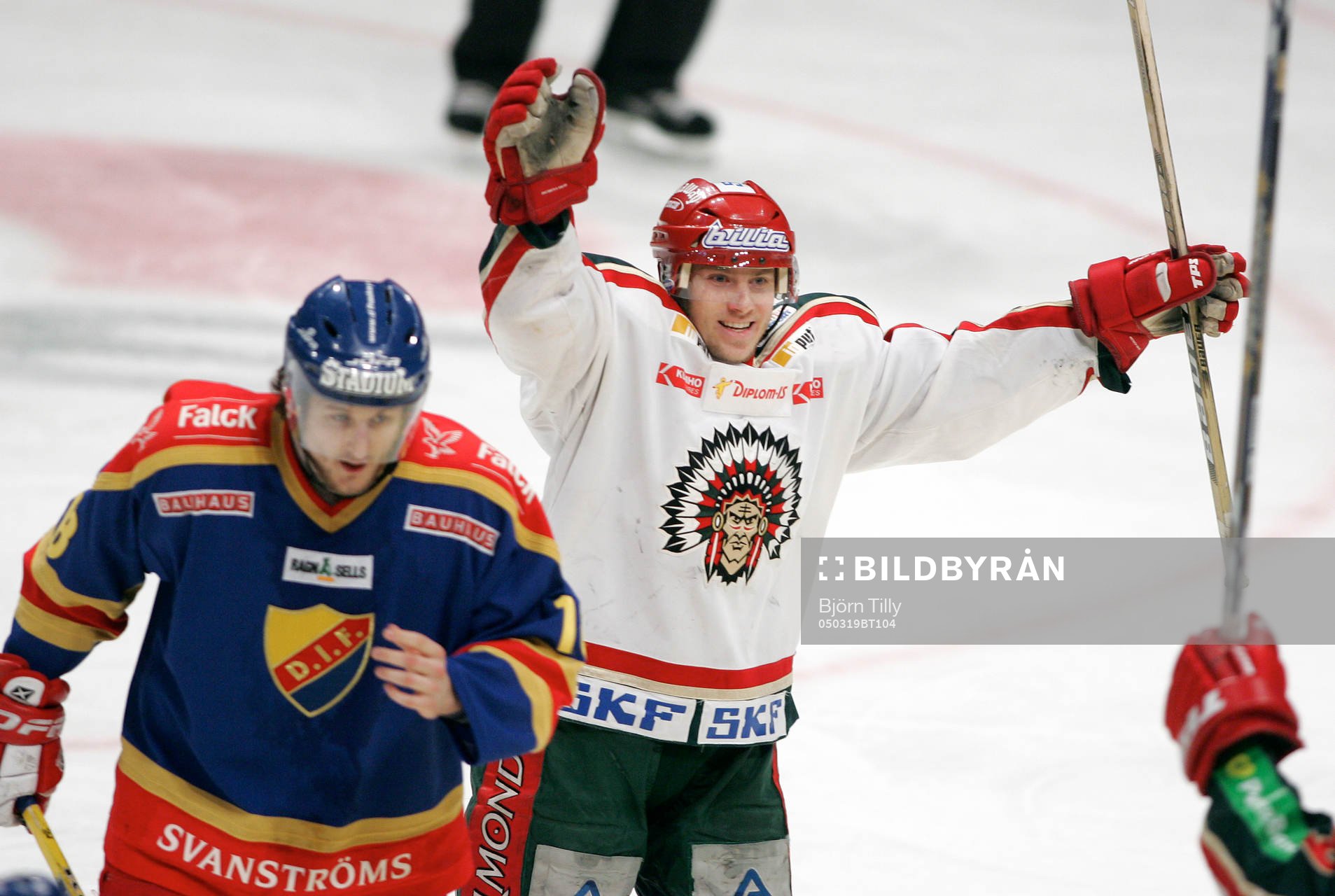 Ishockey, Elitserien, SM-slutspelet, Semifinal I,