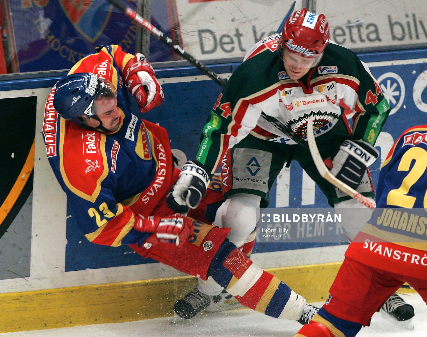 Ishockey, Elitserien, SM-slutspelet, Semifinal I,