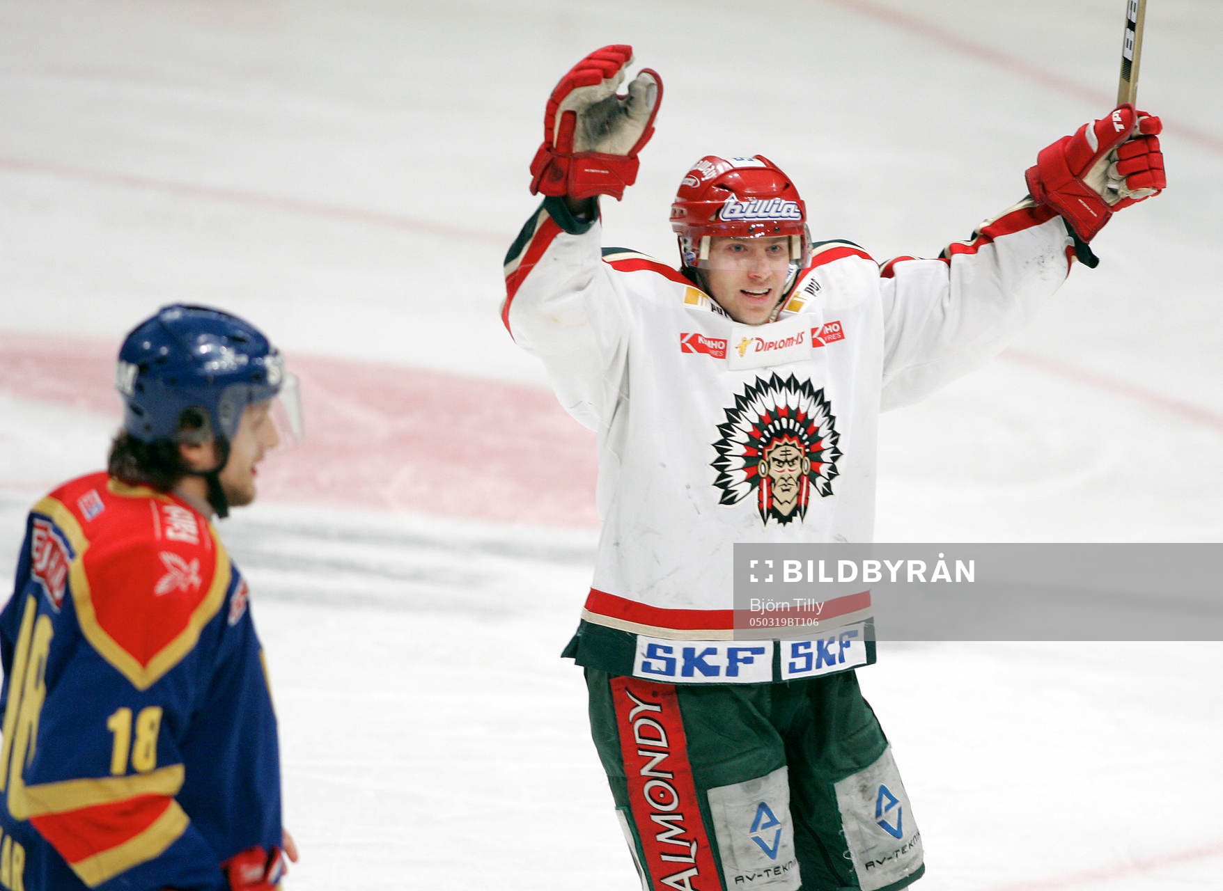Ishockey, Elitserien, SM-slutspelet, Semifinal I,