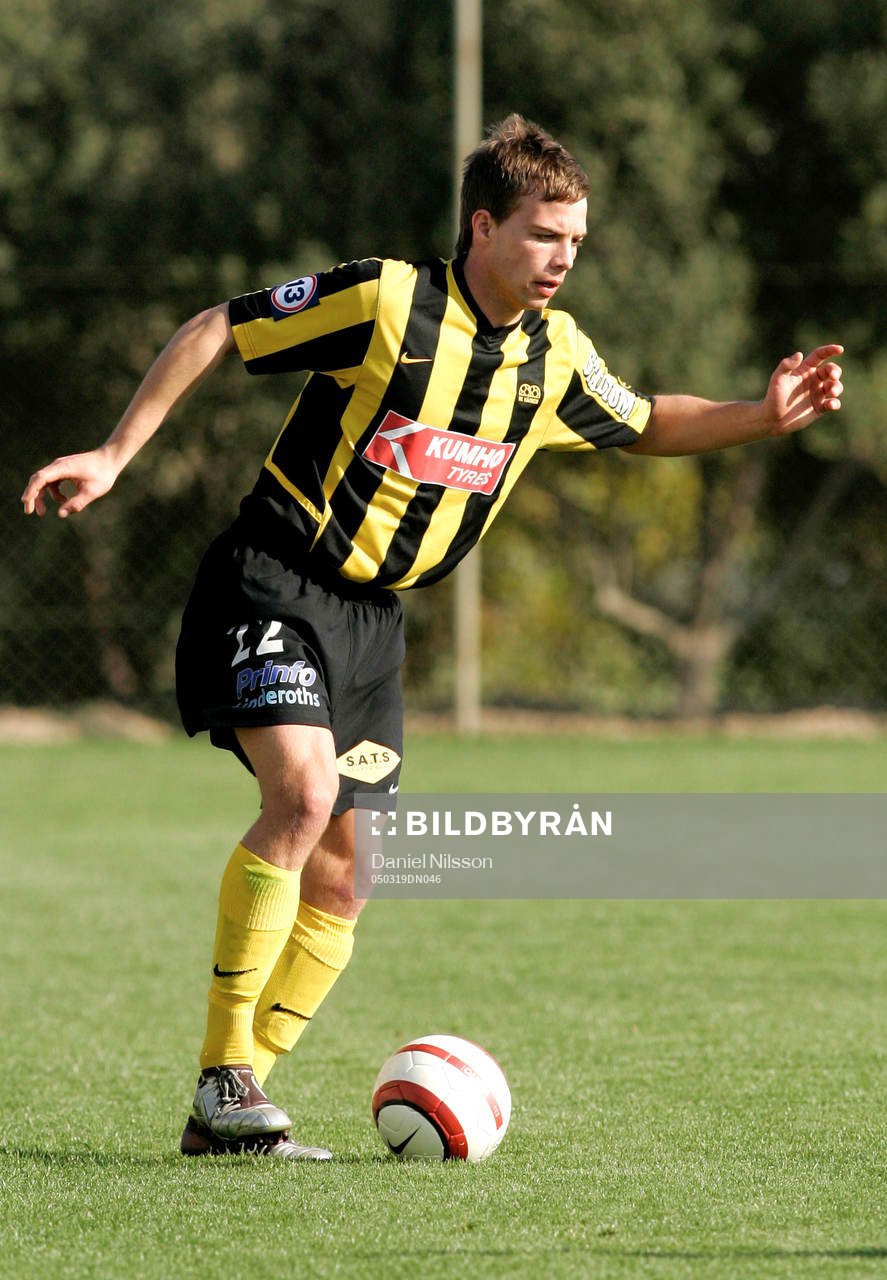 Fotboll, Träningsläger Cypern, Daniel Forsell, Häcken