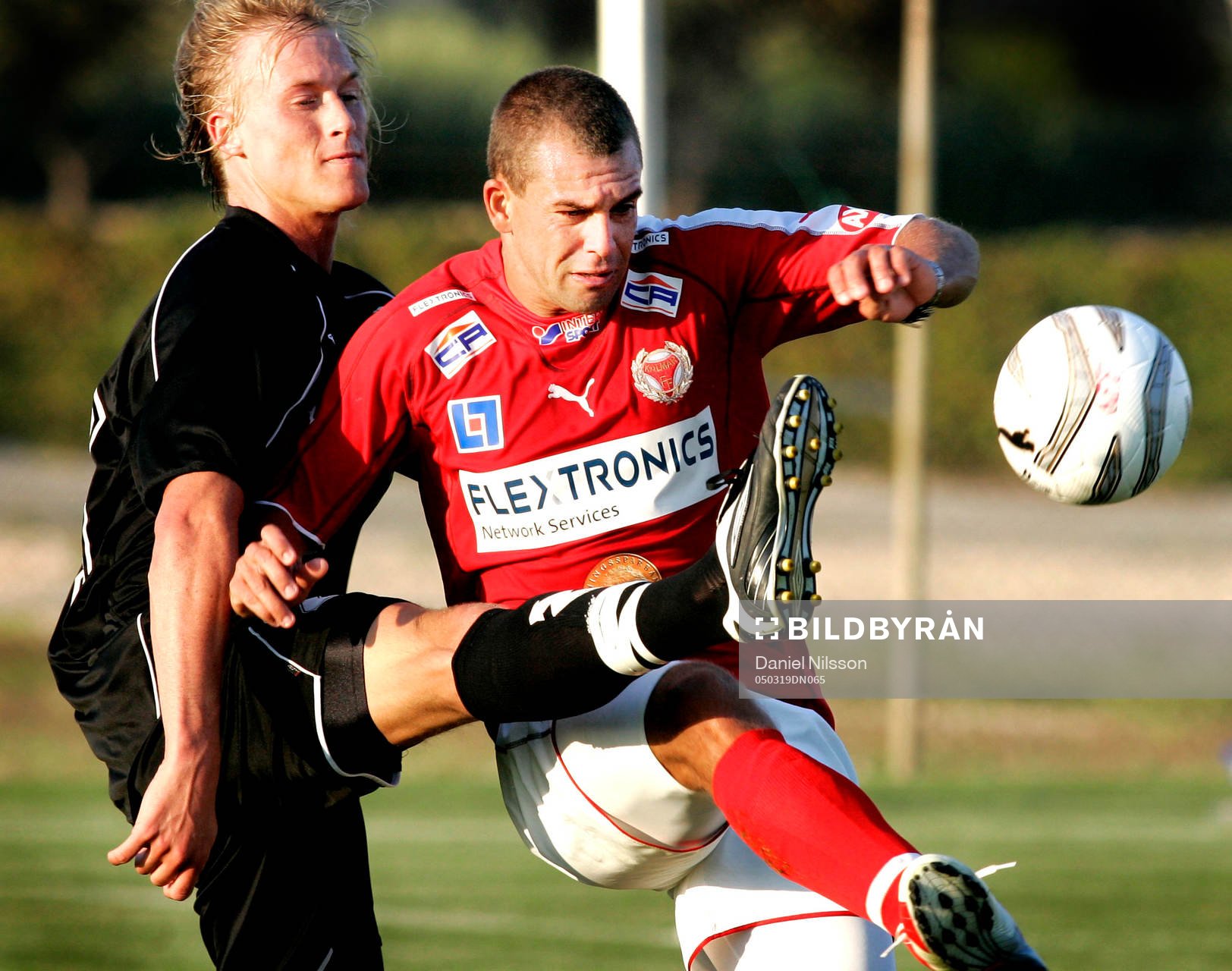 Fotboll, Träningsläger, Kalmar - Haka. Fabio Augusto,
