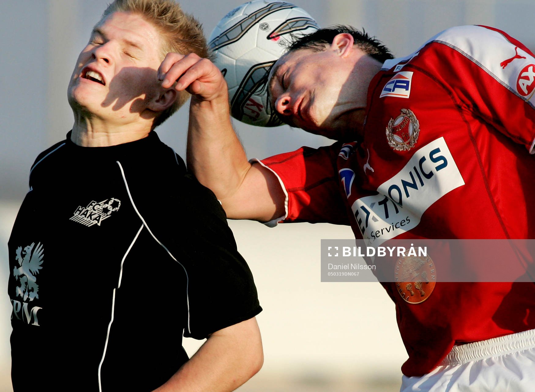 Fotboll, Träningsläger, Kalmar  - Haka. Mikael Blomberg,