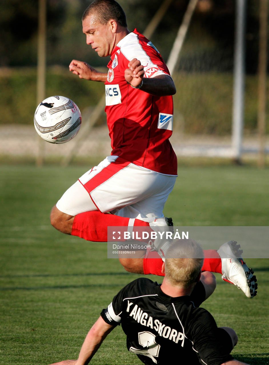 Fotboll, Träningsläger, Kalmar FF - Haka. Fabio Augusto,