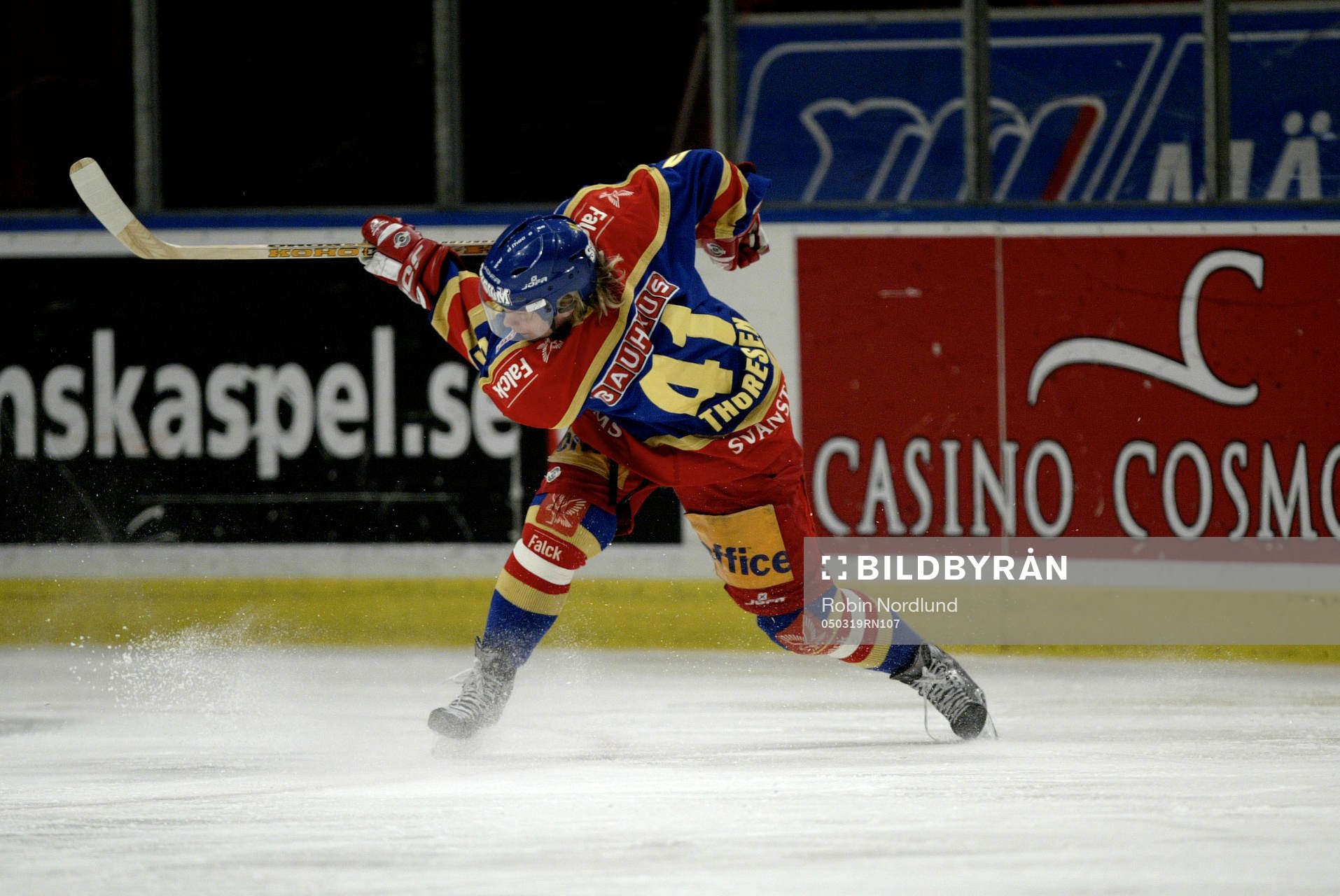 Patrick Thoresen, Djugården, slagskott