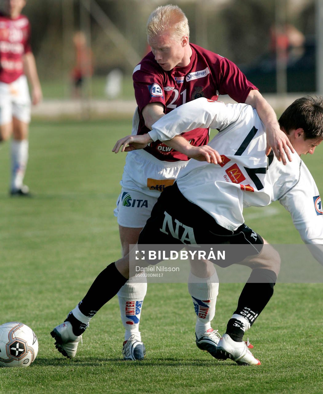 Fotboll, Träningsläger Cypern, Örebro - Gefle.  Patrik