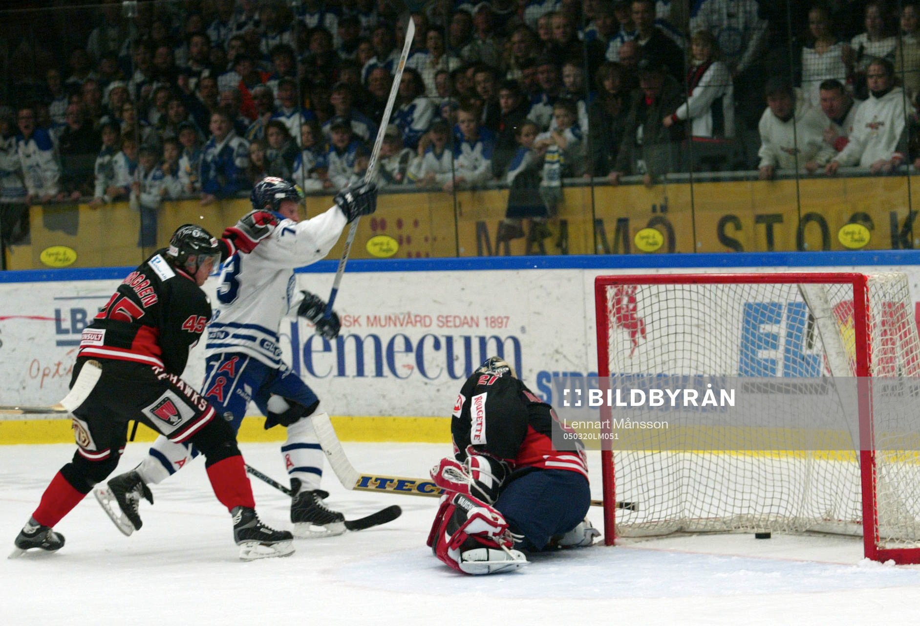 Michael Ryder, Leksand och Pasi Nurminen, Malmö (Målvakt)