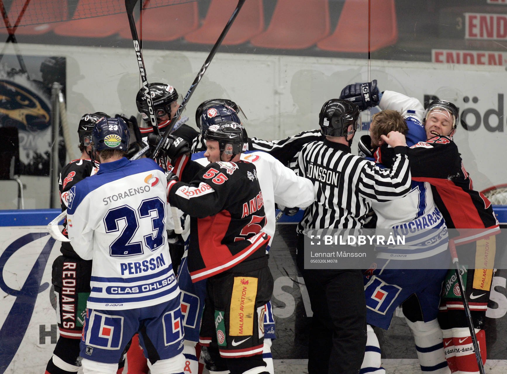 Mycket fight, bråk, slagsmål