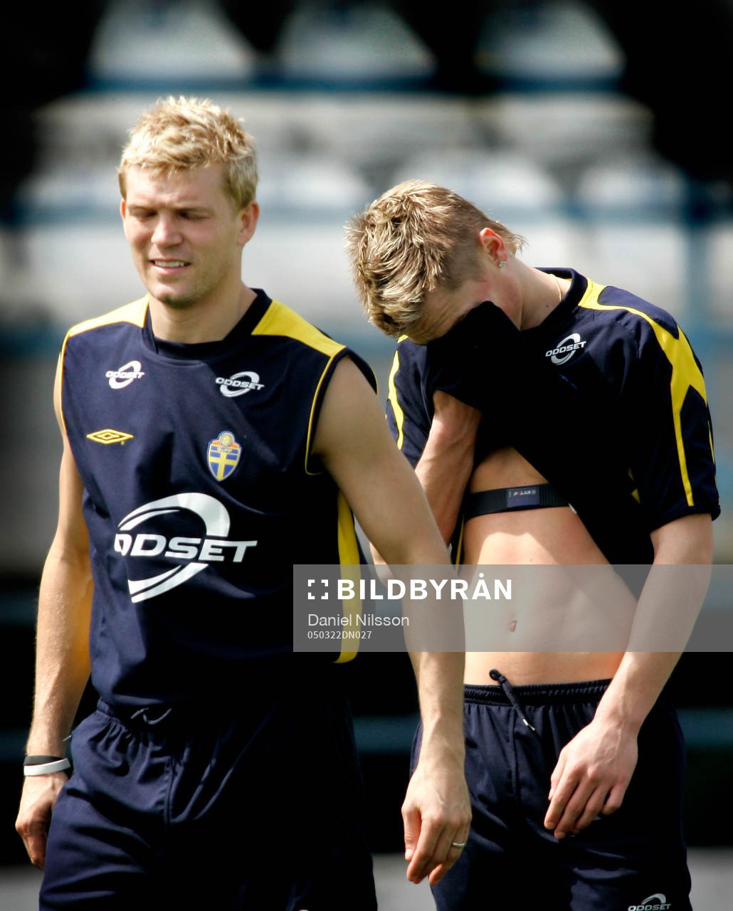Marcus Allbäck och Markus Rosenberg