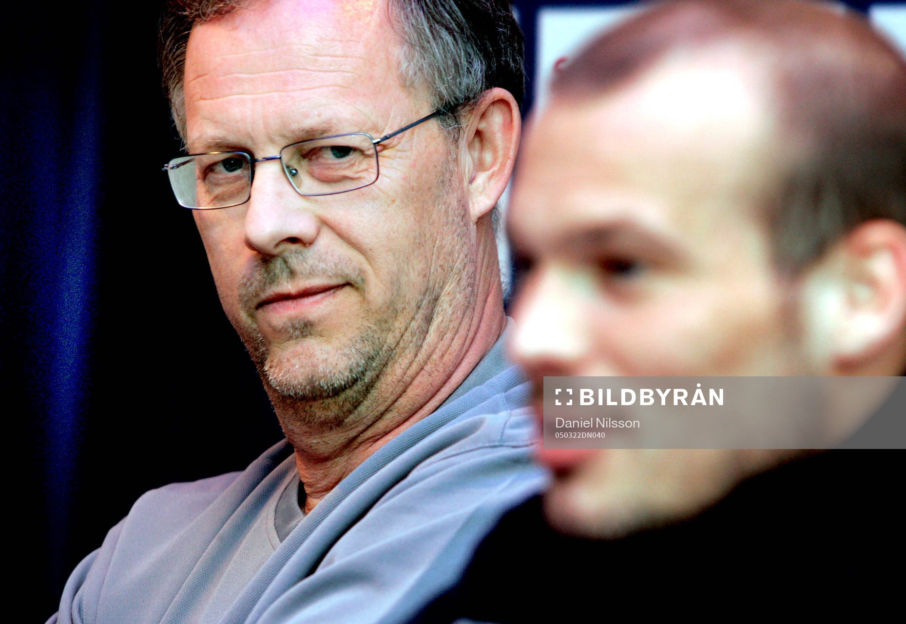 Lars Lagerbäck (förbundskapten) och Fredrik Ljungberg