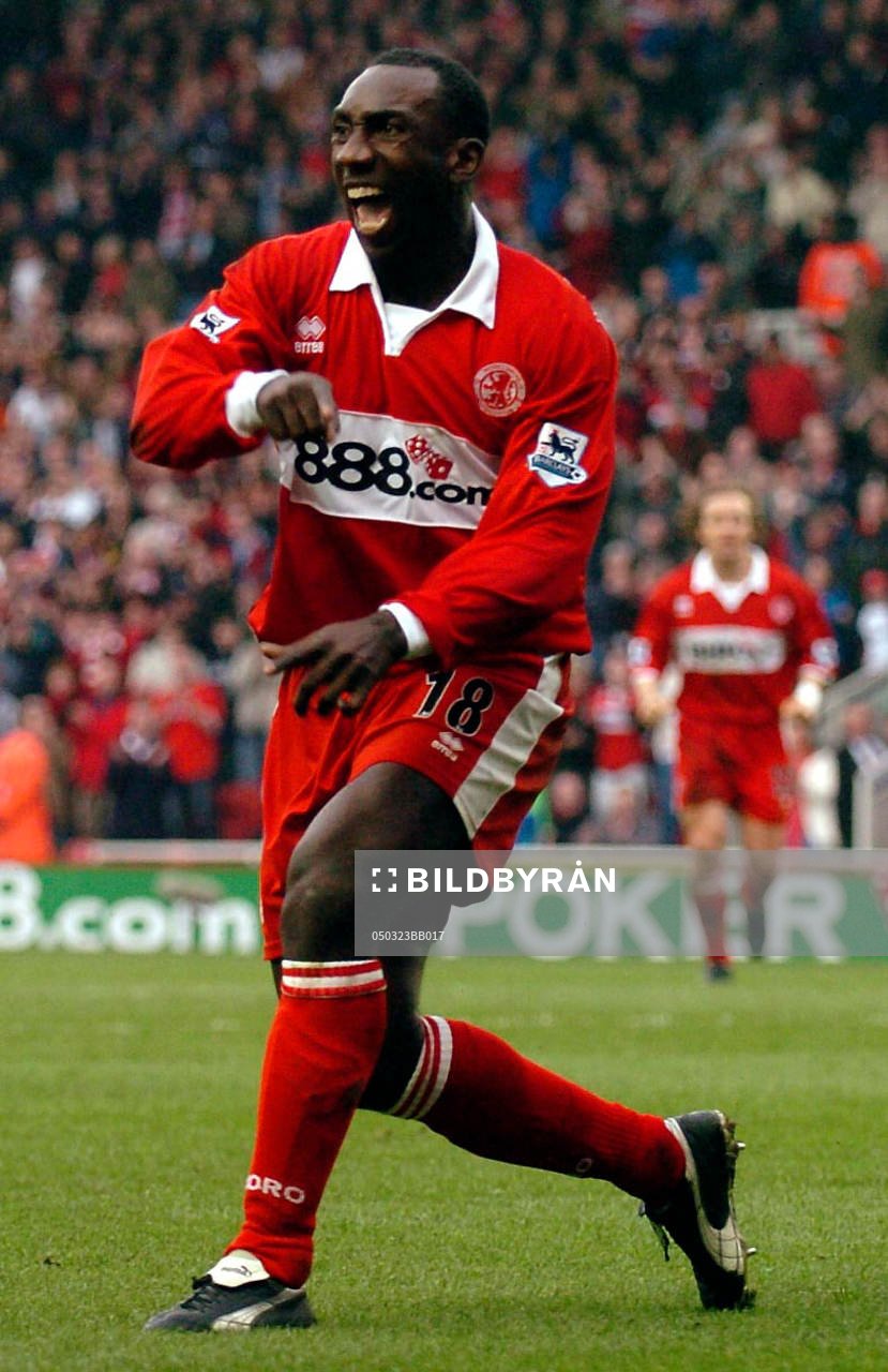 Fotboll, engelsk, premier league, Middlesbrough -