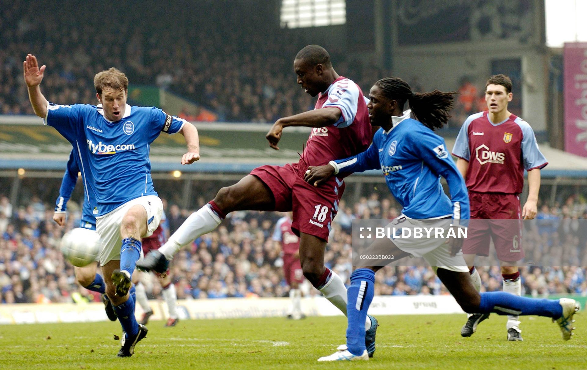 Fotboll, engelsk, premier league, Birmingham City - Aston