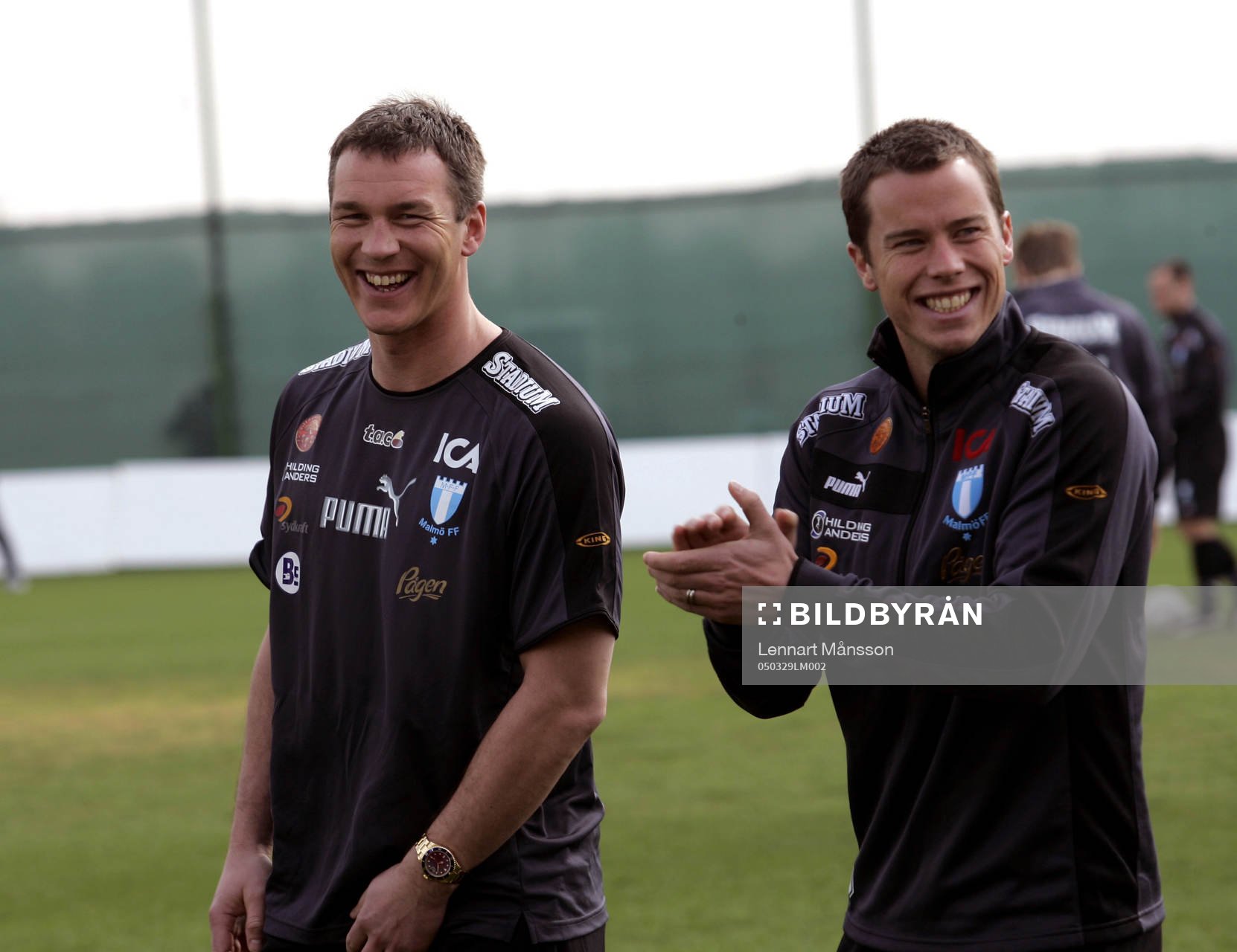 Bröderna Patrik och Daniel Andersson