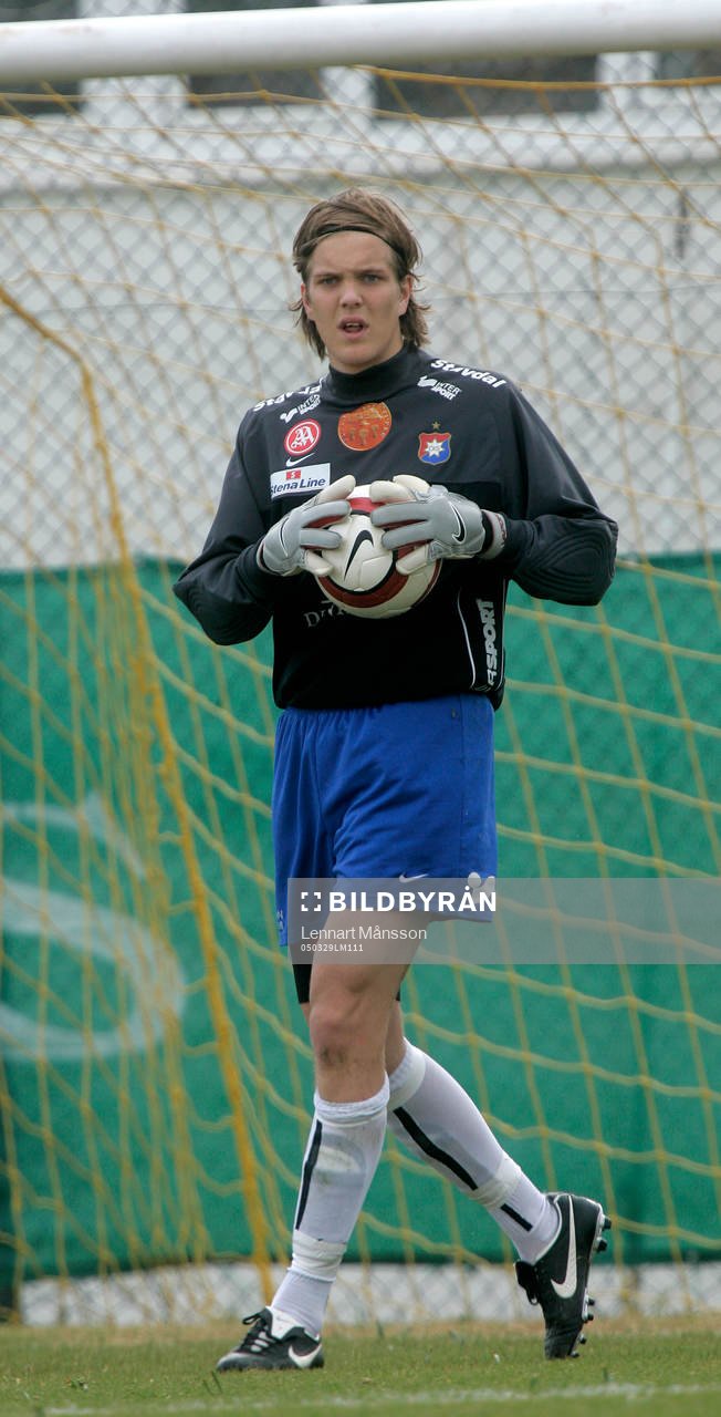 Axel Wibrån, målvakt Örgryte