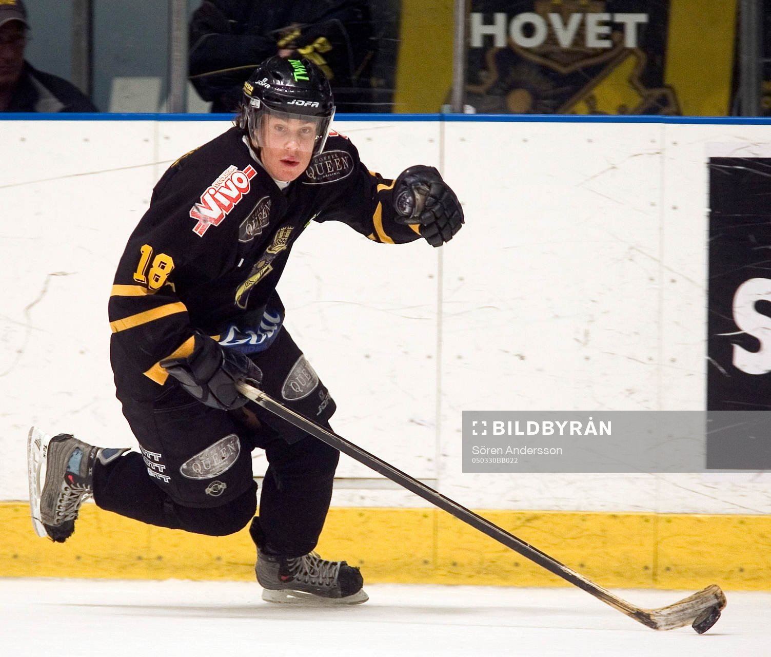 Lars Hawerfors, AIK, Hovet, Johanneshovs isstadion