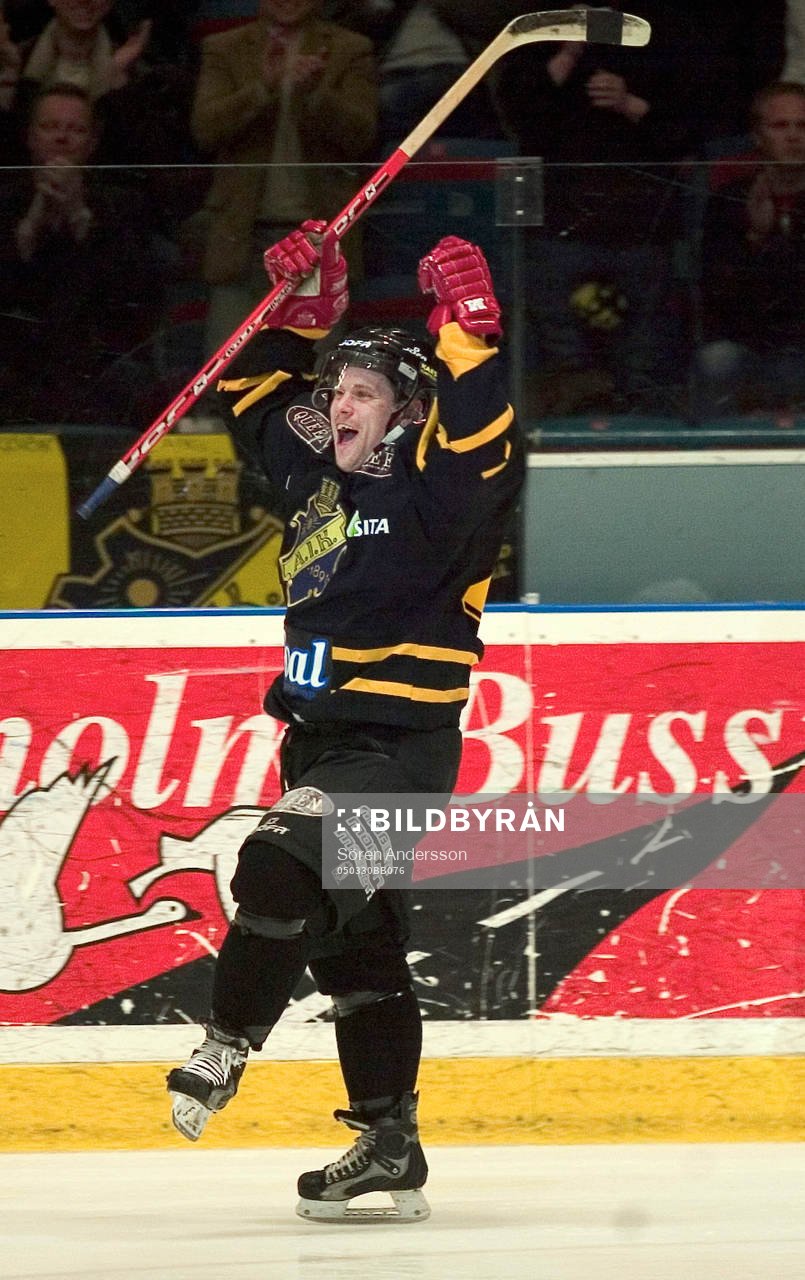 Martin Fjällby, AIK, jubel