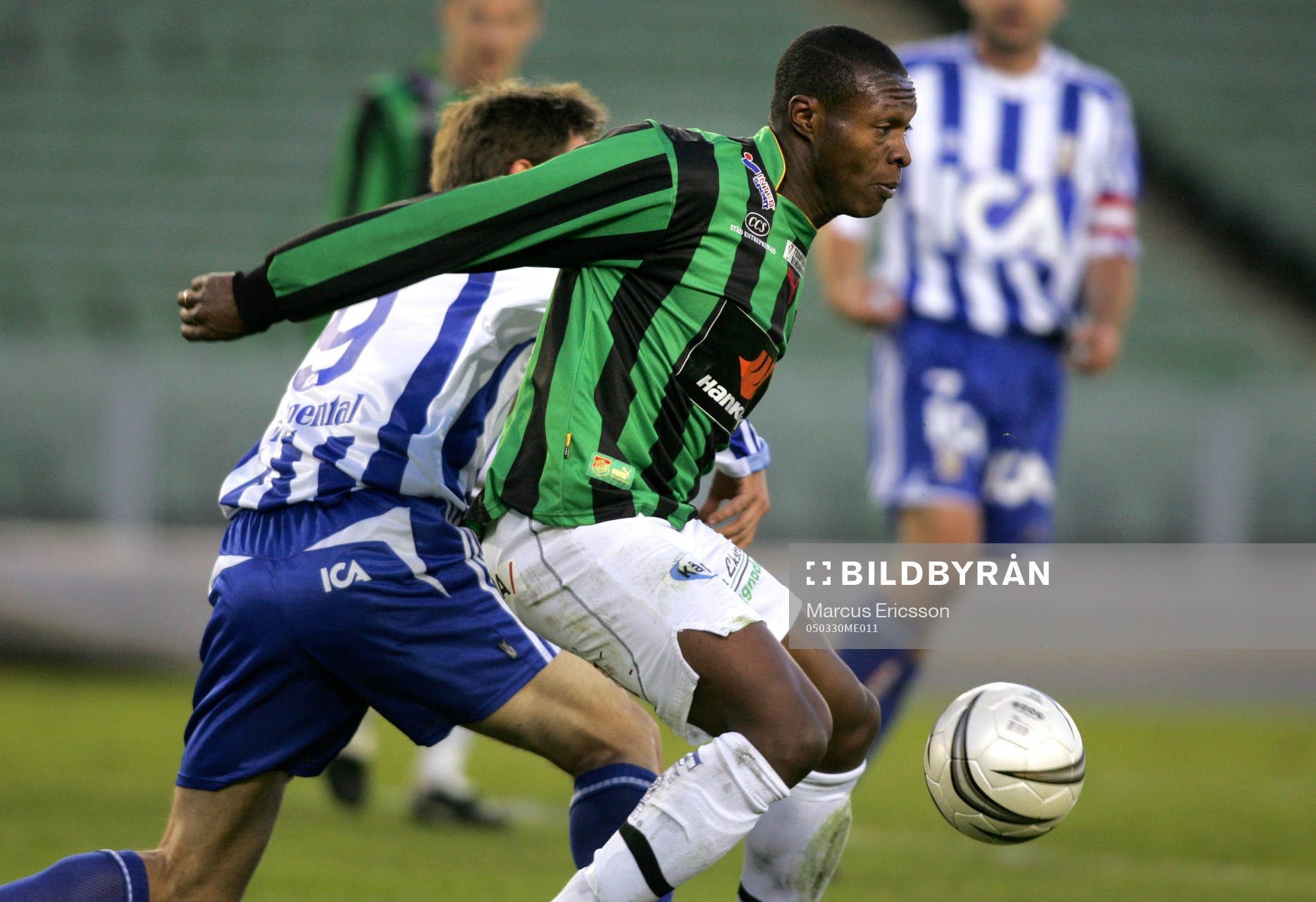 Fotboll, Träningsmatch, Gais - Göteborg: Efe Ehiorobo, Gais