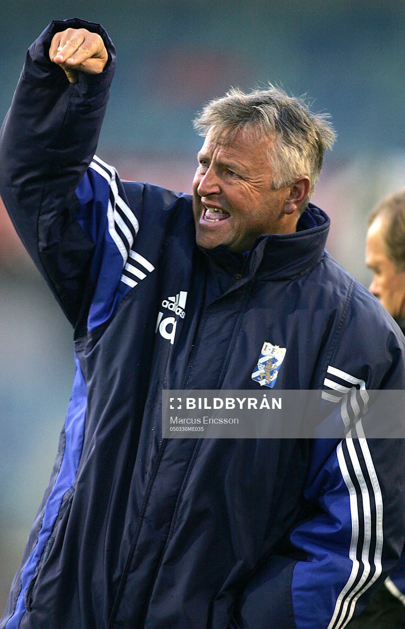 Arne Erlandsen, tränare Göteborg
