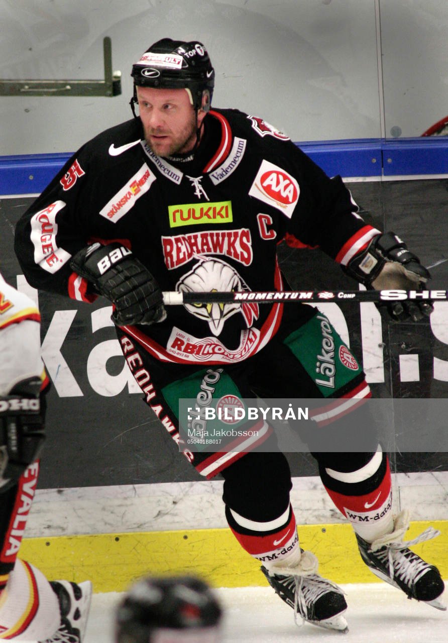 Ishockey. Elitserien. Malmö - Brynäs, Peter Andersson,