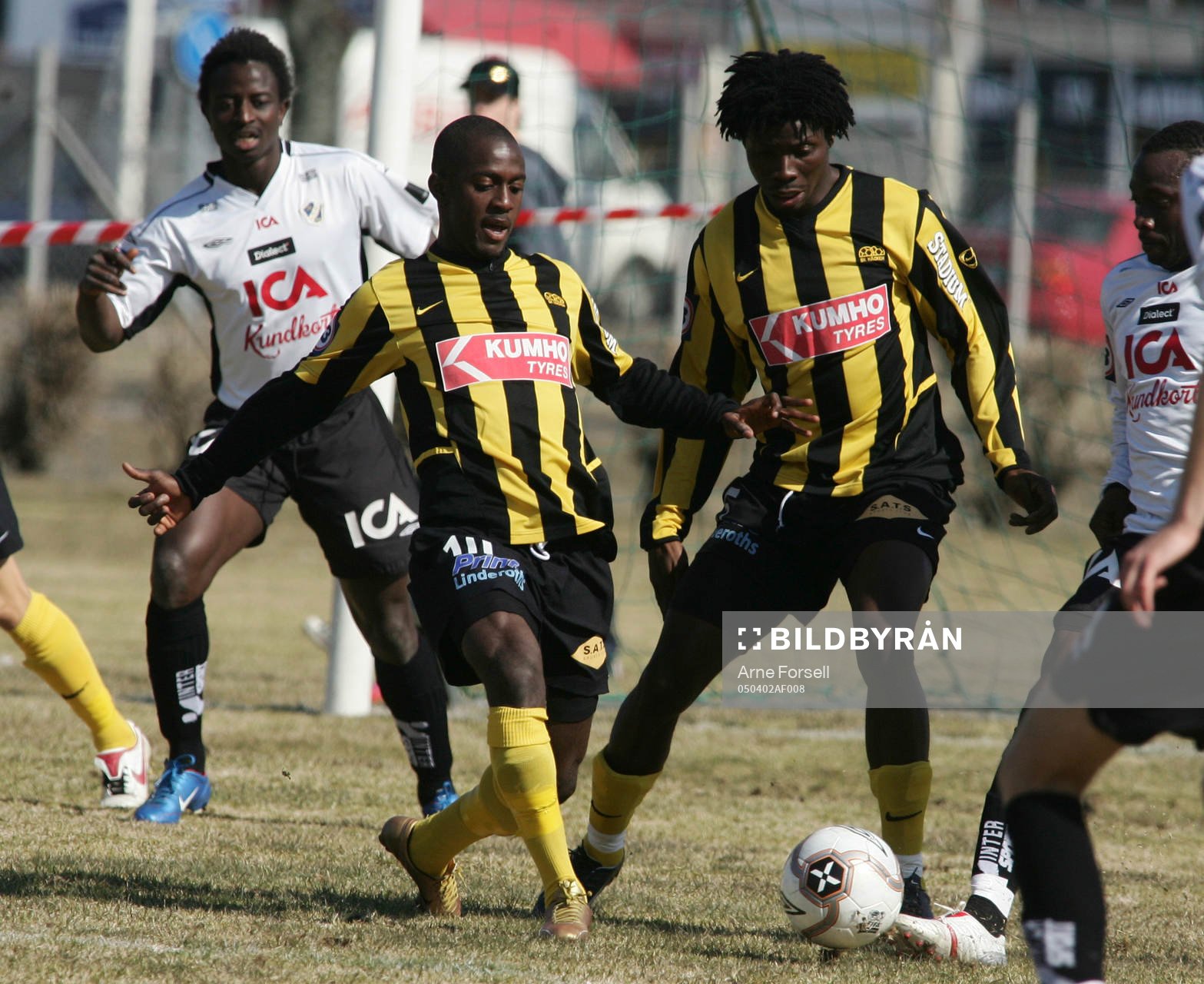 Fotboll Halmstad - Häcken. Dulee Johnson