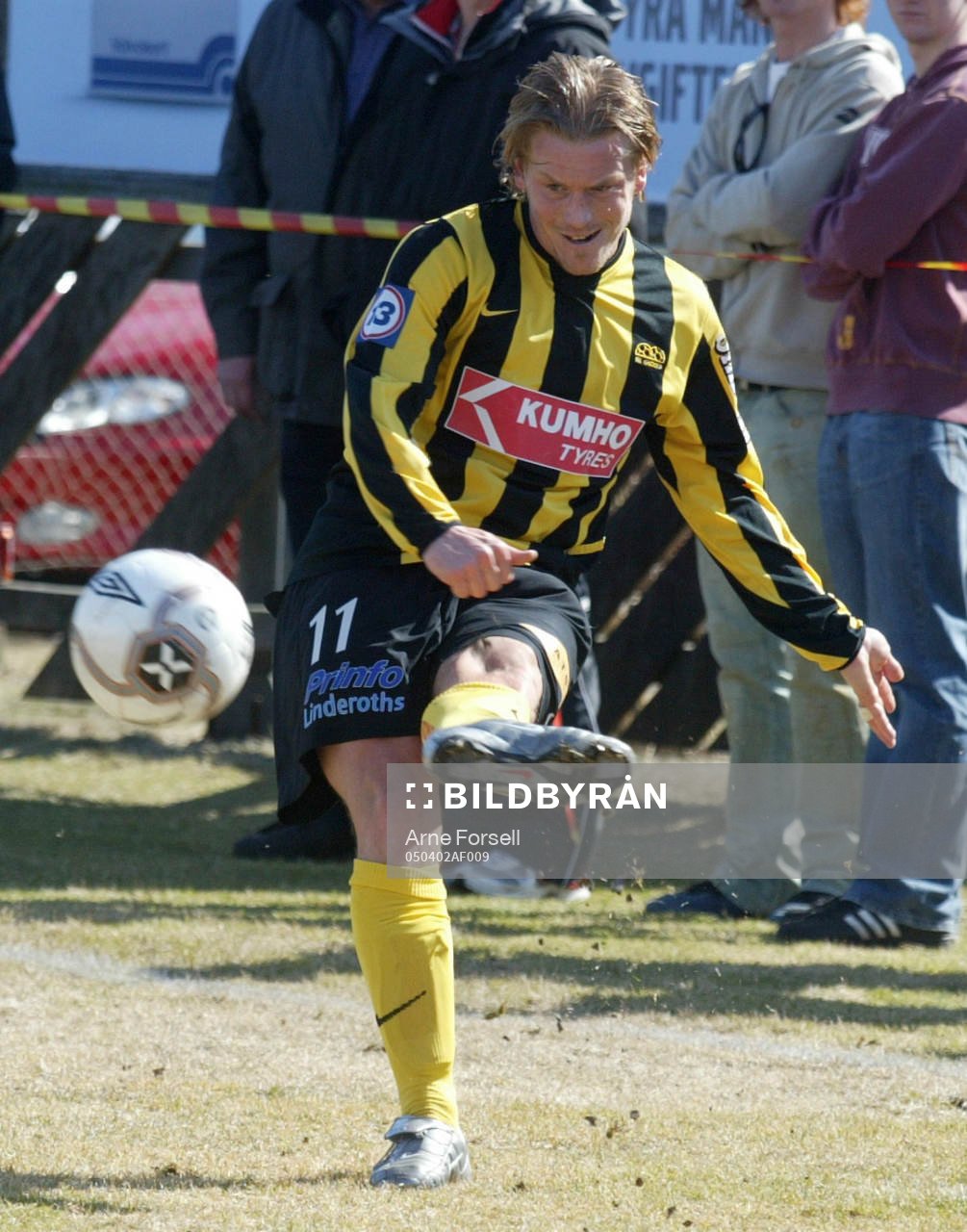 Fotboll, Häcken. Eirik Dybendal