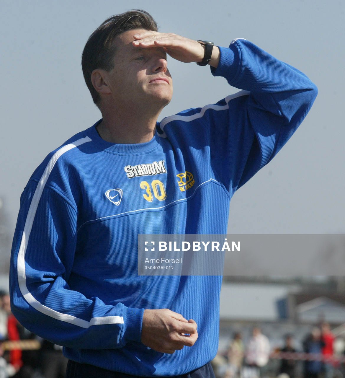 Fotboll, Häcken. Stefan Lundin, tränare