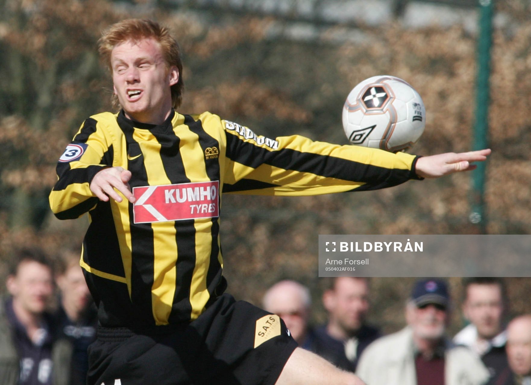 Fotboll, Häcken. Patric Andersson