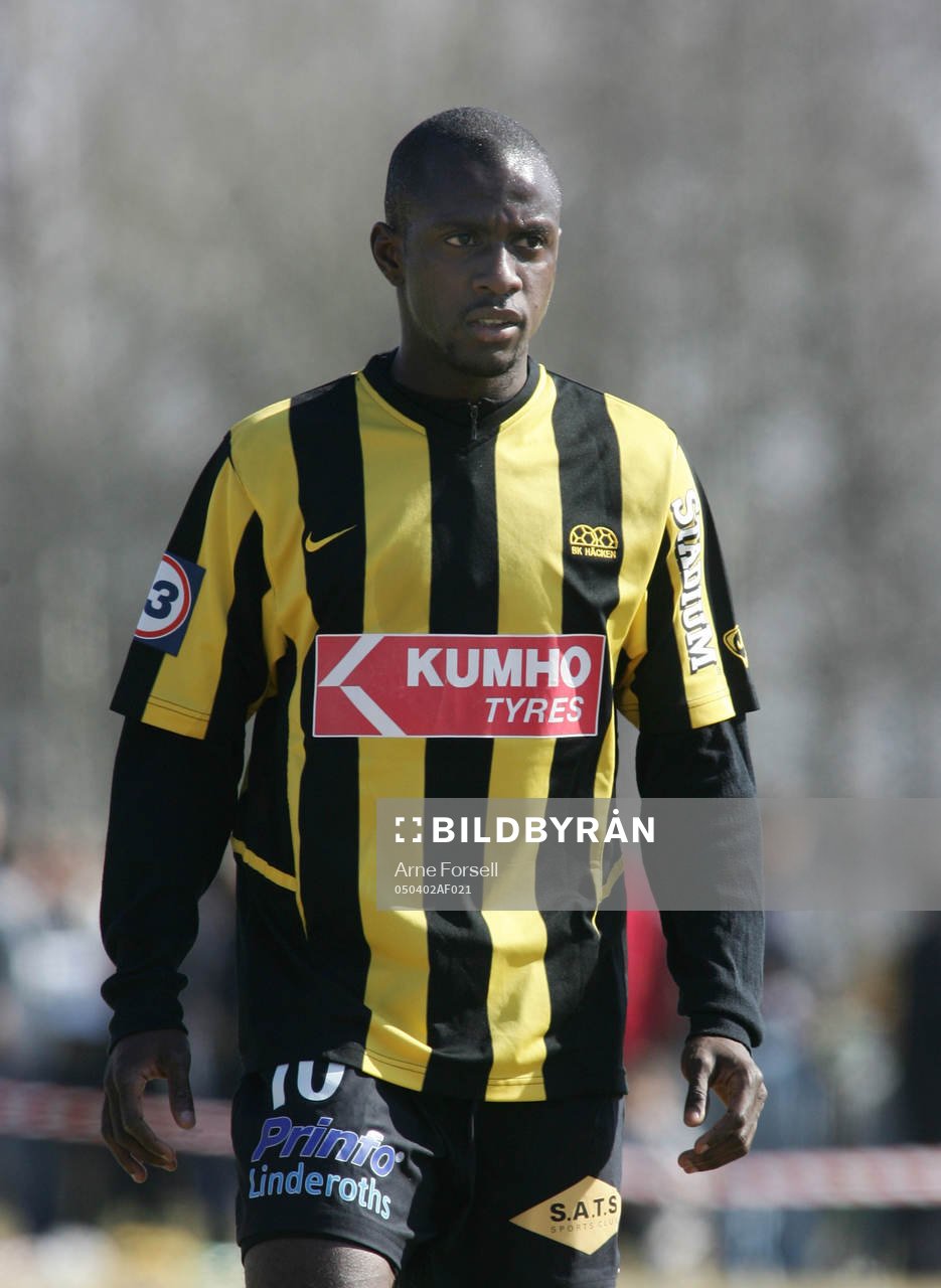 Fotboll, Häcken. Dulee Johnson