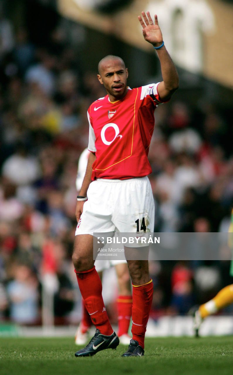  Thierry Henry, Arsenal (Jubel)