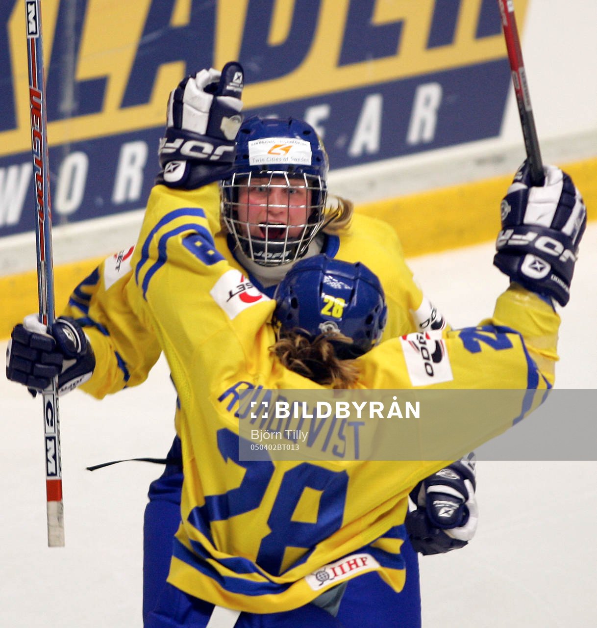 Ellin Holmlöv och Danijela Rundqvist, Sverige
